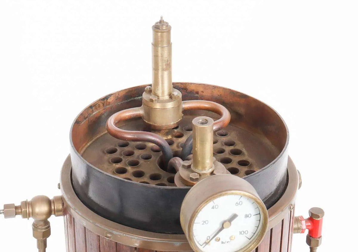 5 inch vertical test boiler