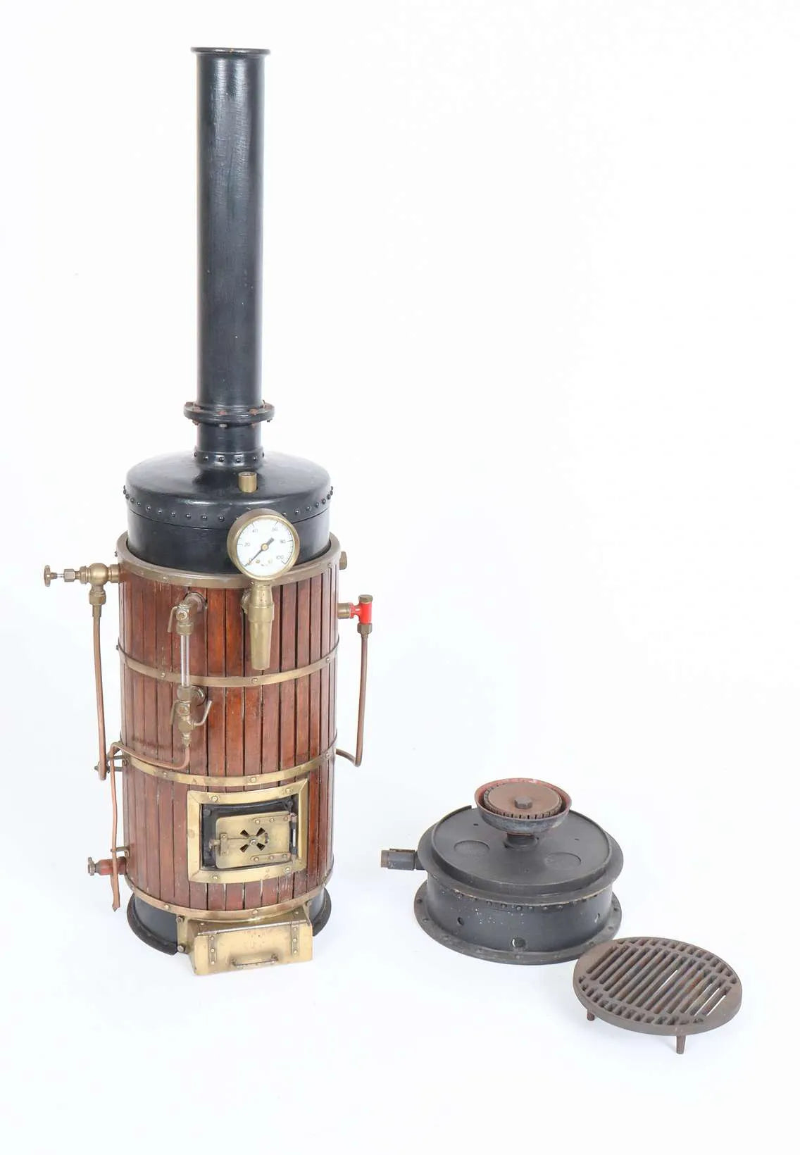 5 inch vertical test boiler