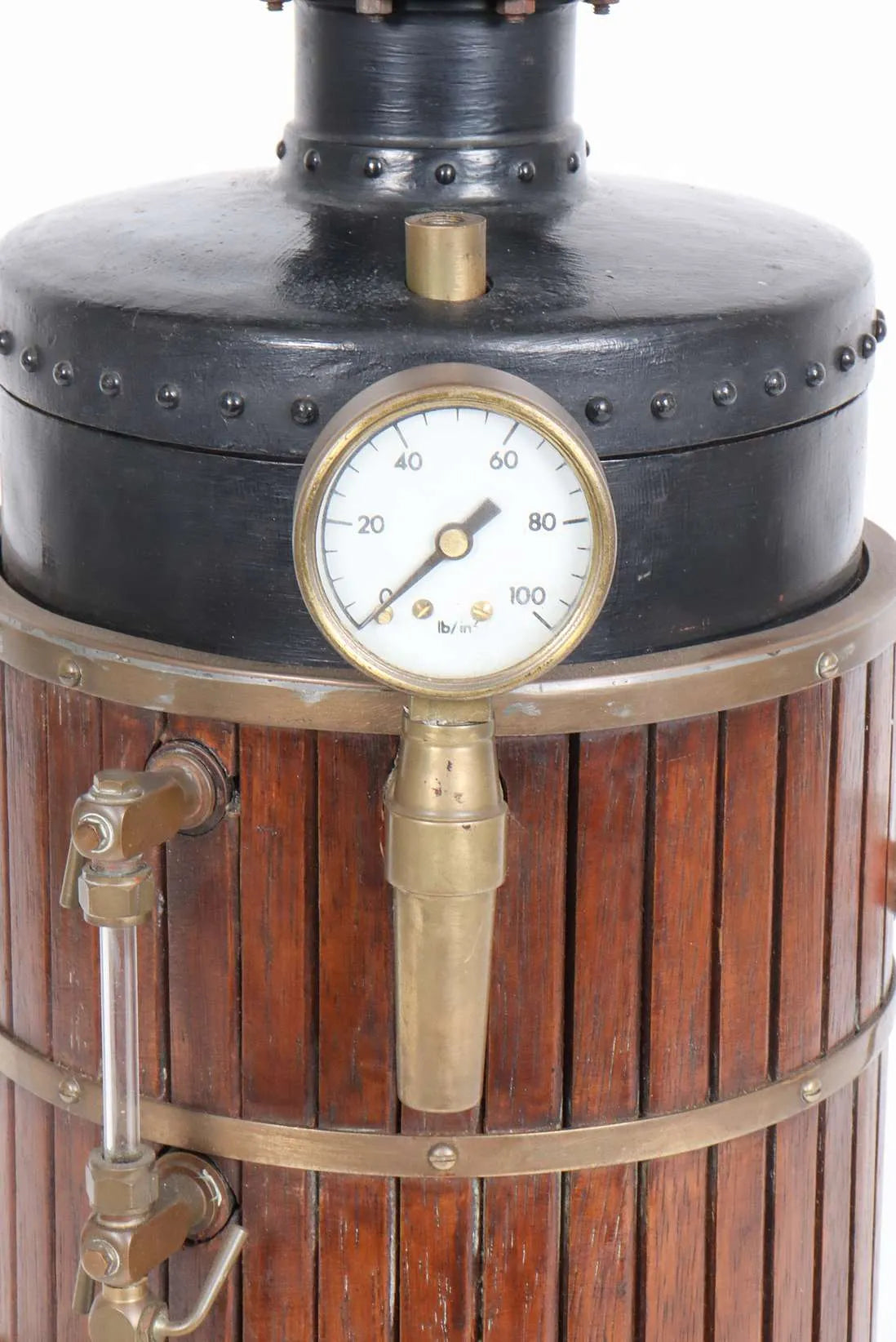 5 inch vertical test boiler