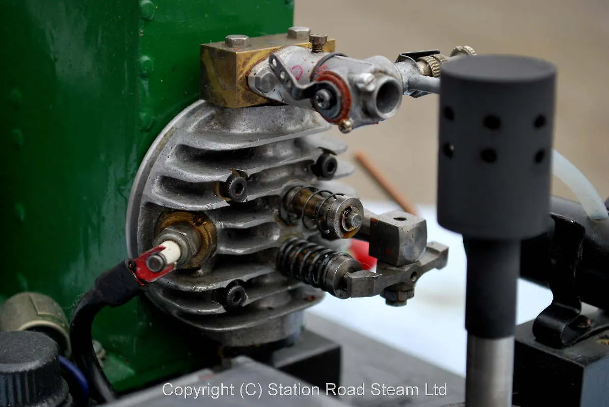 Westbury road roller engine