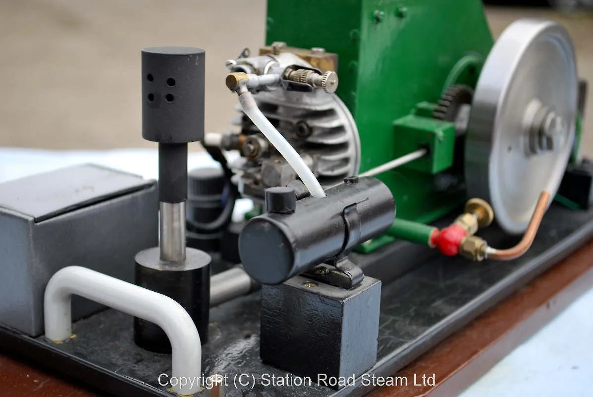 Westbury road roller engine