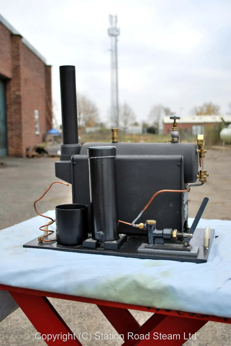 504 boiler with hand pump, gas-fired