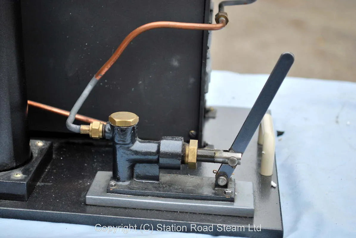 504 boiler with hand pump, gas-fired