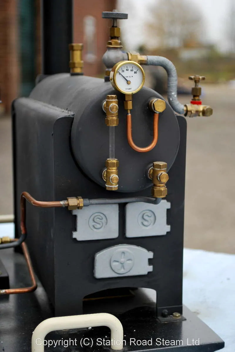 504 boiler with hand pump, gas-fired