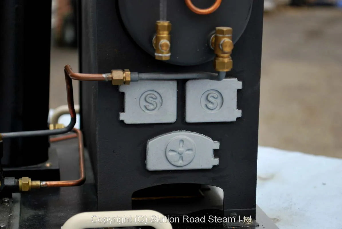 504 boiler with hand pump, gas-fired