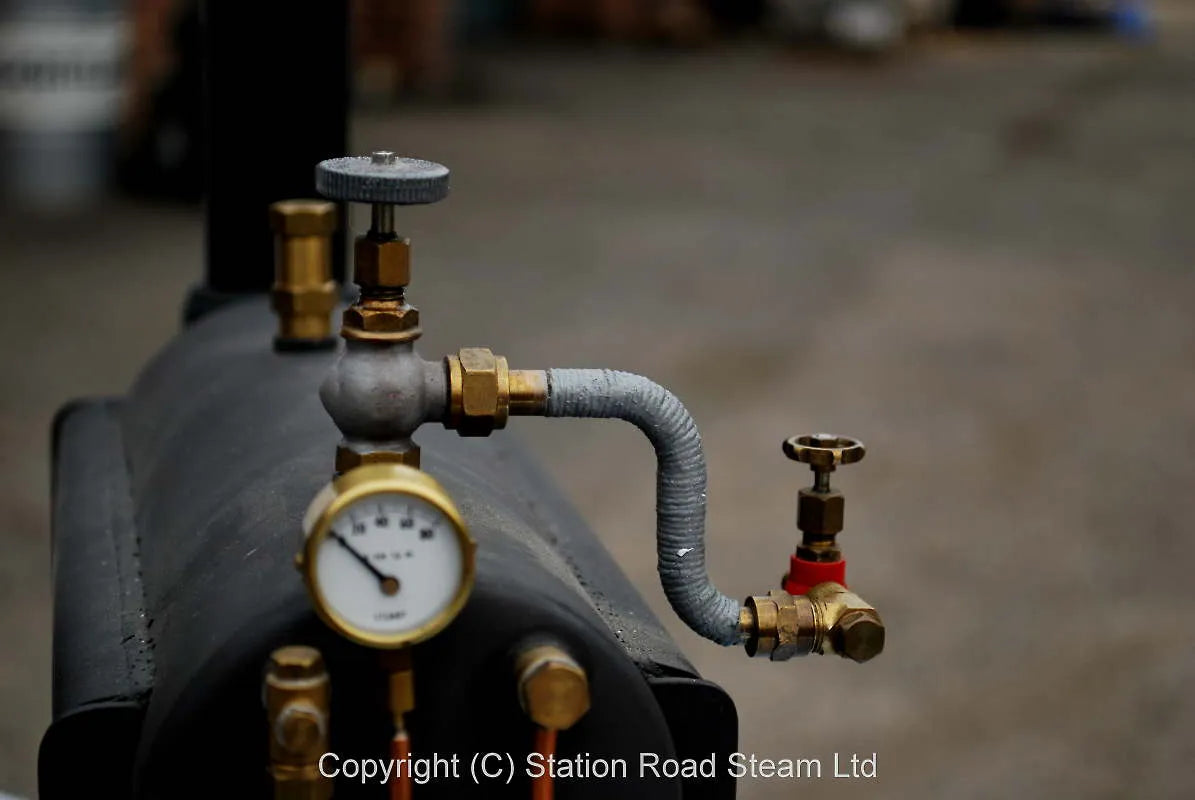 504 boiler with hand pump, gas-fired