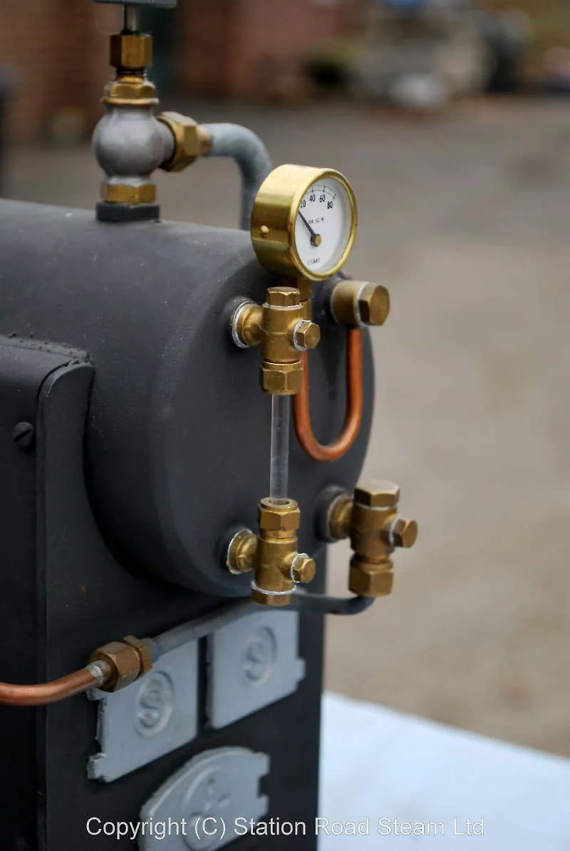 504 boiler with hand pump, gas-fired