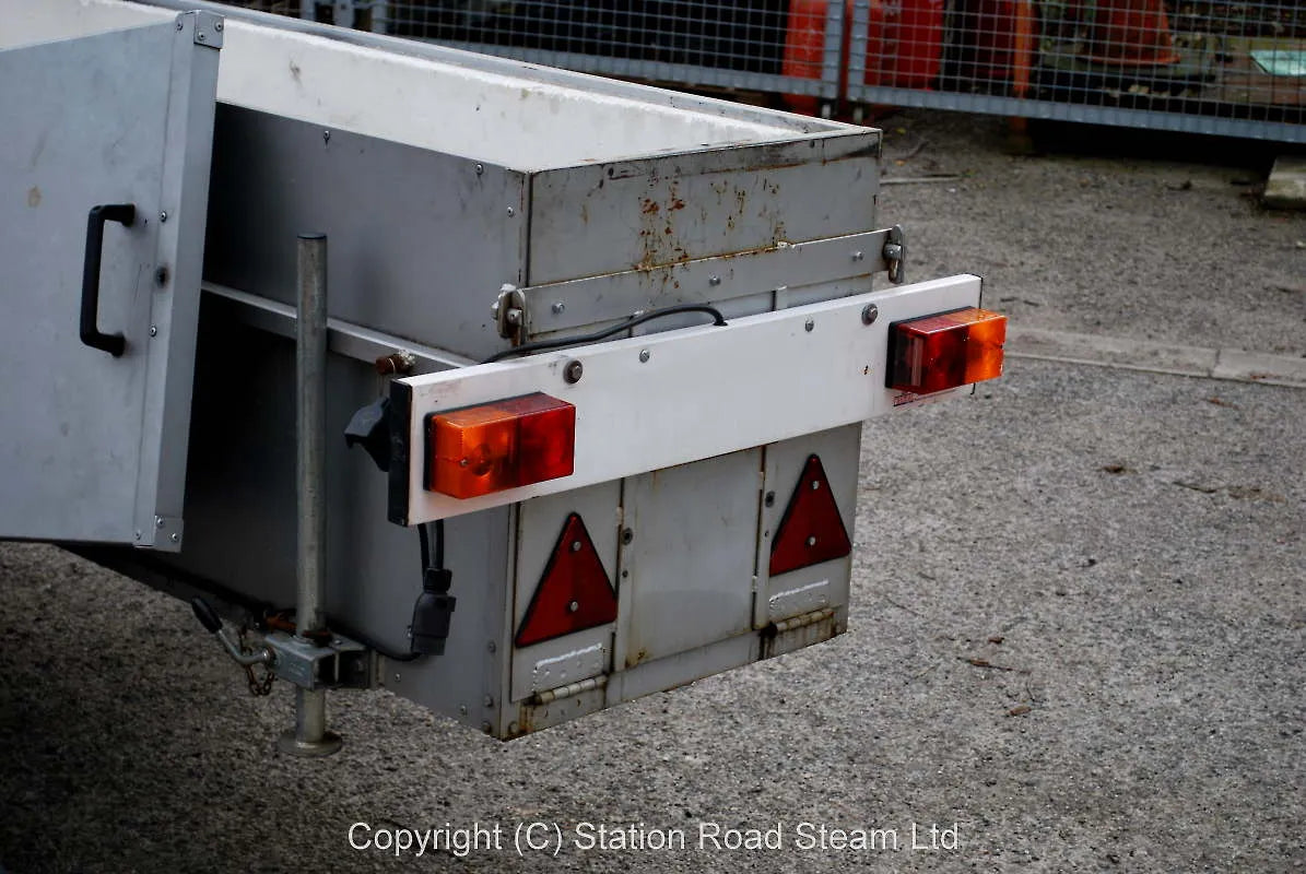7 1/4 inch gauge box trailer