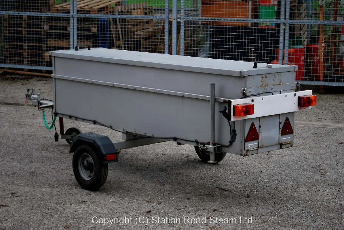 7 1/4 inch gauge box trailer