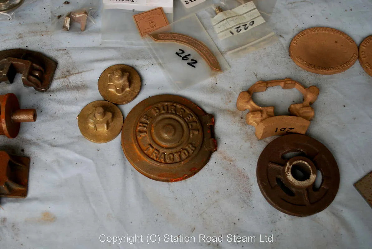 2 inch scale Burrell Gold Medal tractor parts