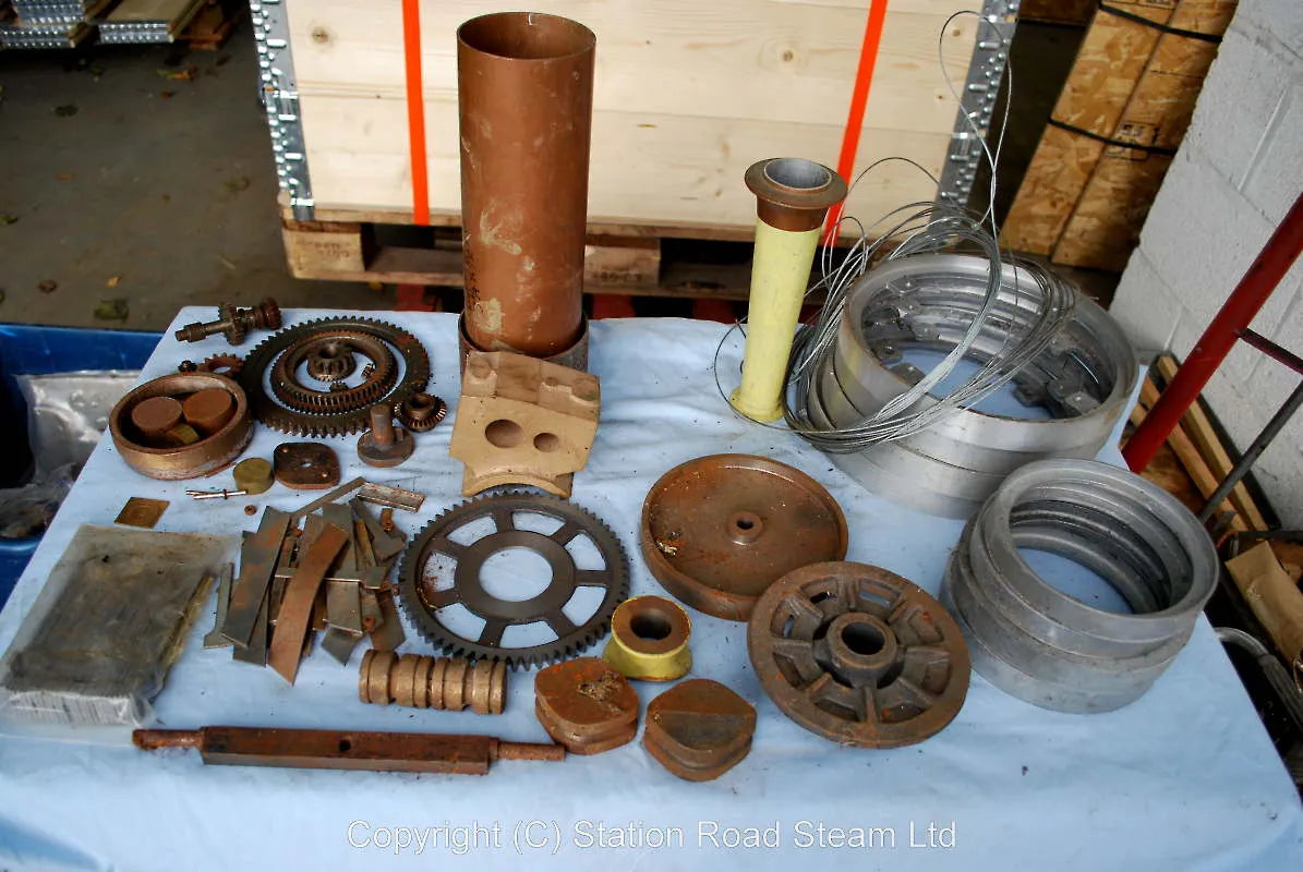 2 inch scale Burrell Gold Medal tractor parts