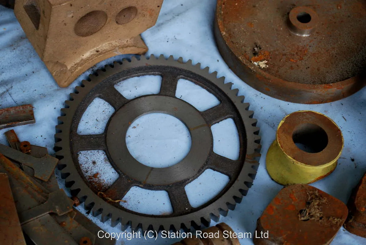 2 inch scale Burrell Gold Medal tractor parts