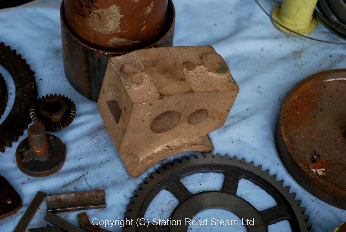 2 inch scale Burrell Gold Medal tractor parts