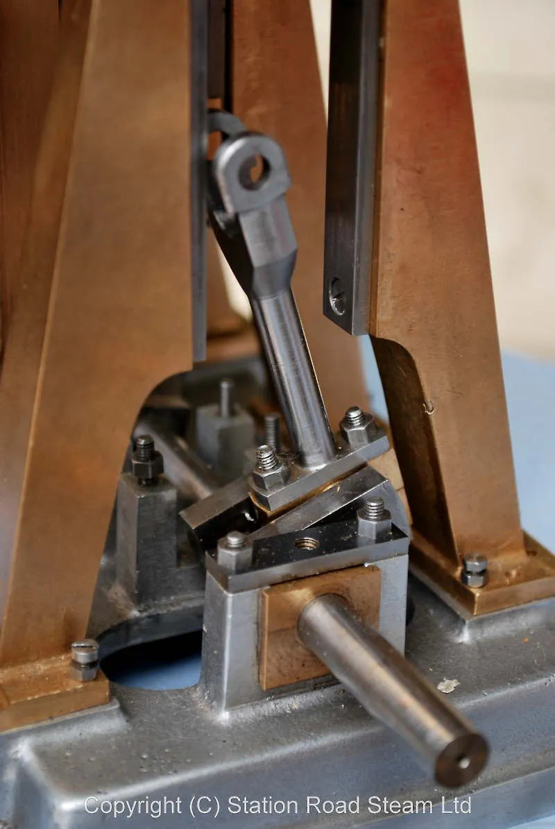 Part-built Bolton triple expansion engine