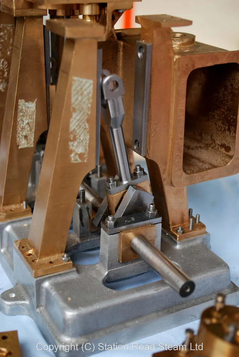 Part-built Bolton triple expansion engine
