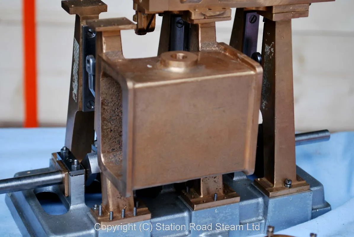 Part-built Bolton triple expansion engine