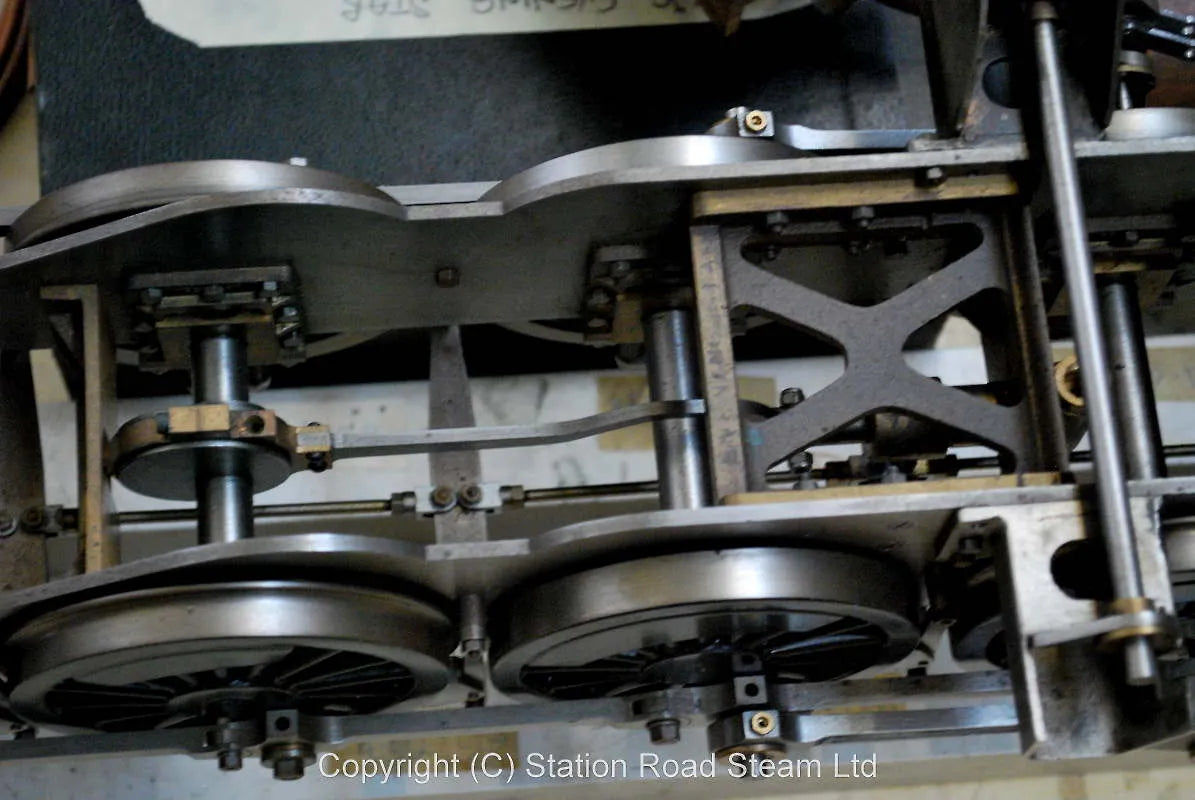 Part-built 3 1/2 inch gauge 9F