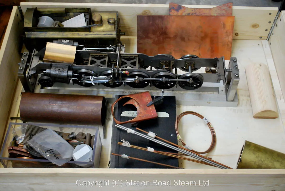Part-built 3 1/2 inch gauge 9F