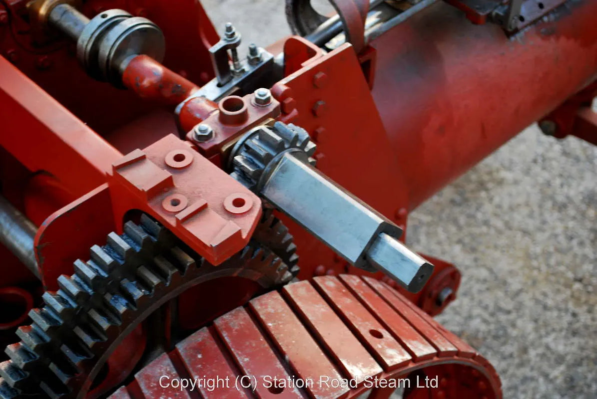 6 inch scale Ruston Proctor tractor