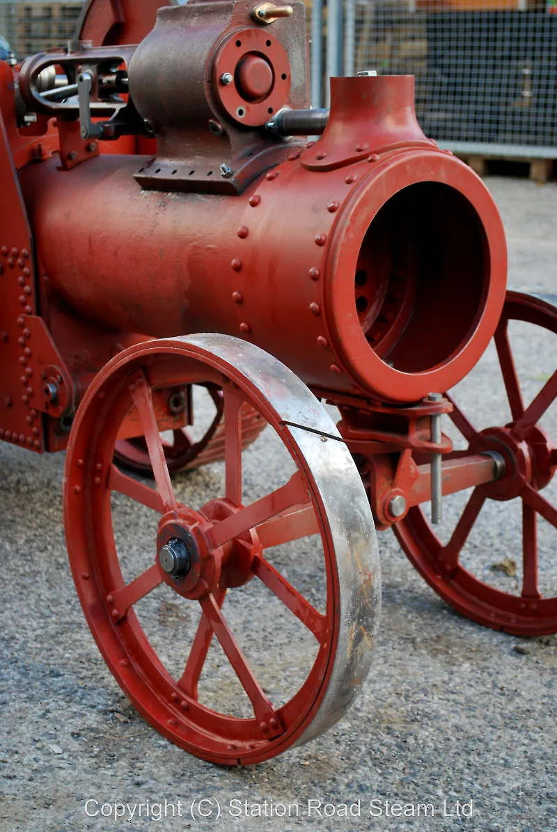 6 inch scale Ruston Proctor tractor