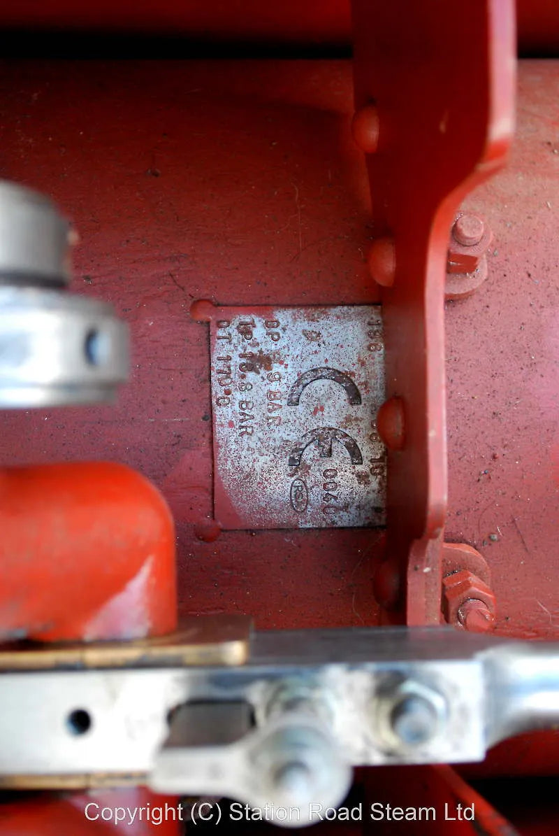 6 inch scale Ruston Proctor tractor