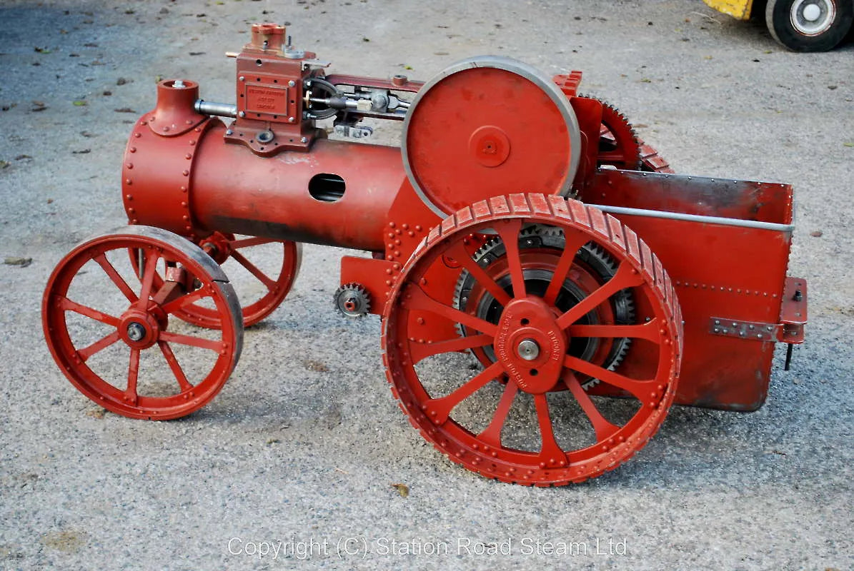6 inch scale Ruston Proctor tractor