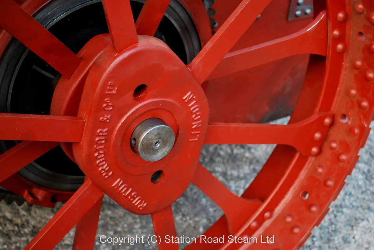6 inch scale Ruston Proctor tractor