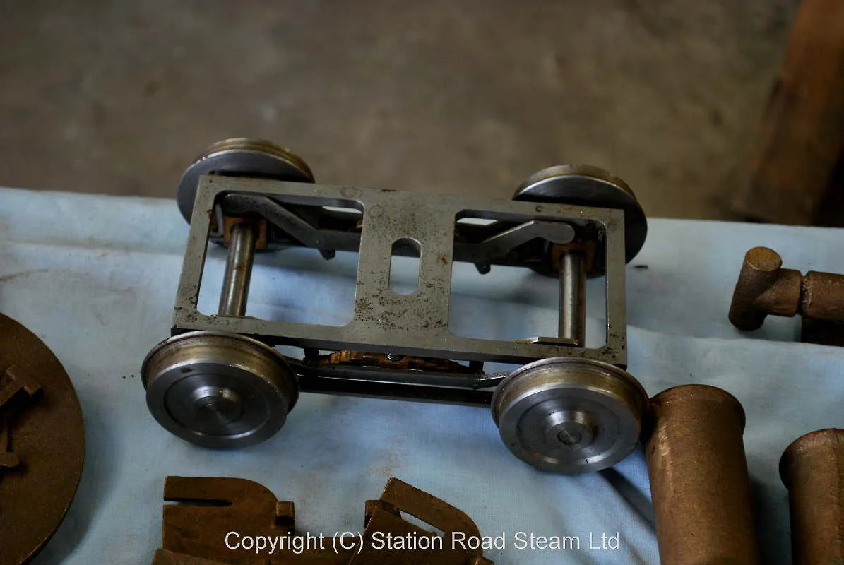 3 1/2 inch gauge "Virginia" castings, boiler material