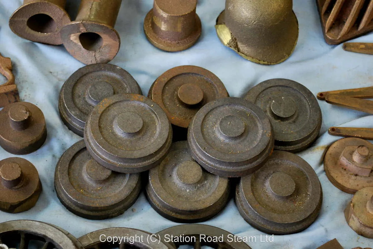 3 1/2 inch gauge "Virginia" castings, boiler material