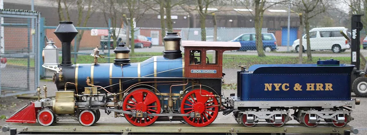 7 1/4 inch gauge NYHRR 4-4-0 "Iron Horse"
