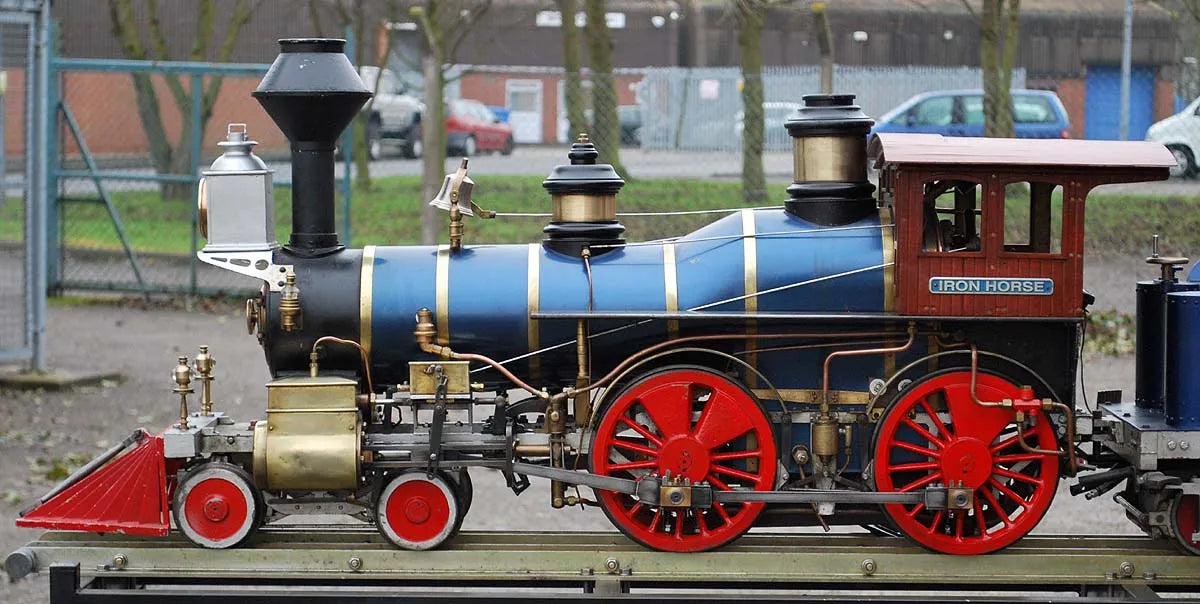 7 1/4 inch gauge NYHRR 4-4-0 "Iron Horse"