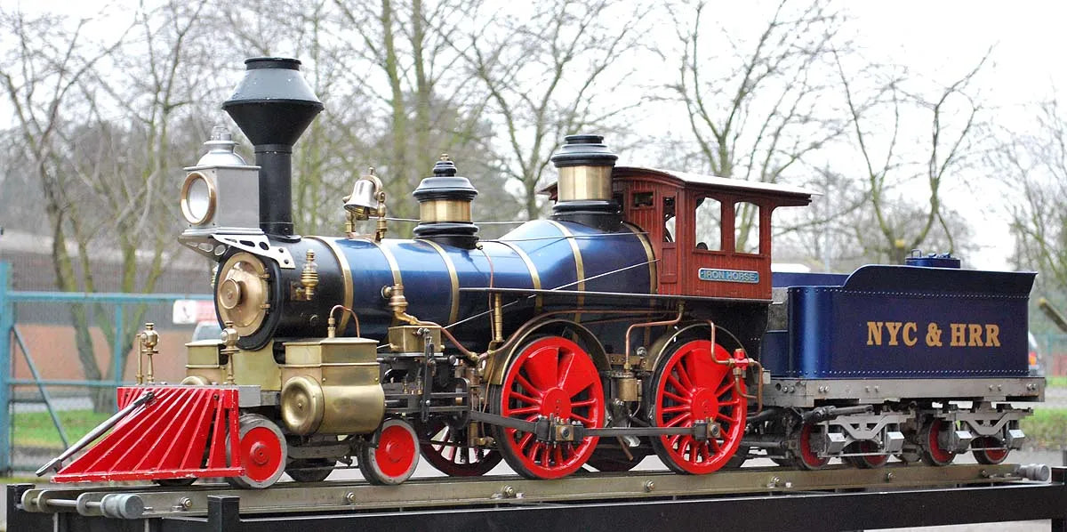 7 1/4 inch gauge NYHRR 4-4-0 "Iron Horse"
