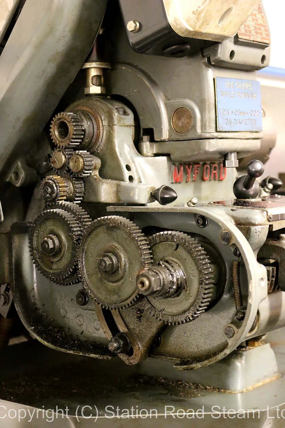 Myford ML7B Tri-leva lathe