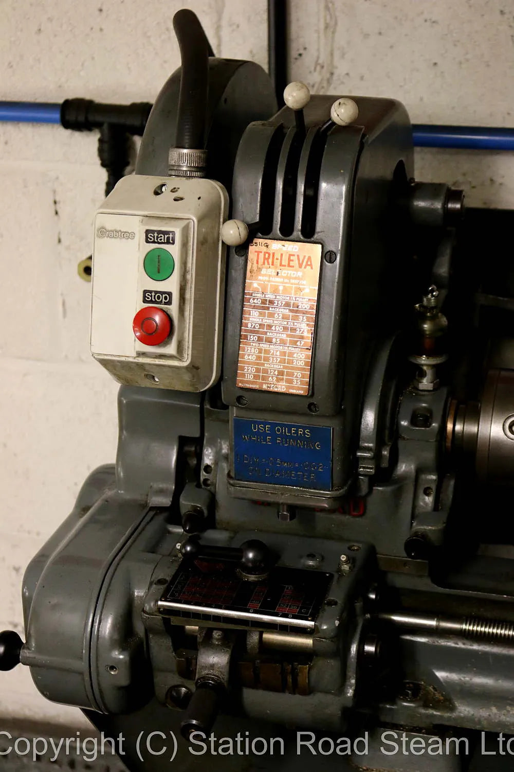 Myford ML7B Tri-leva lathe