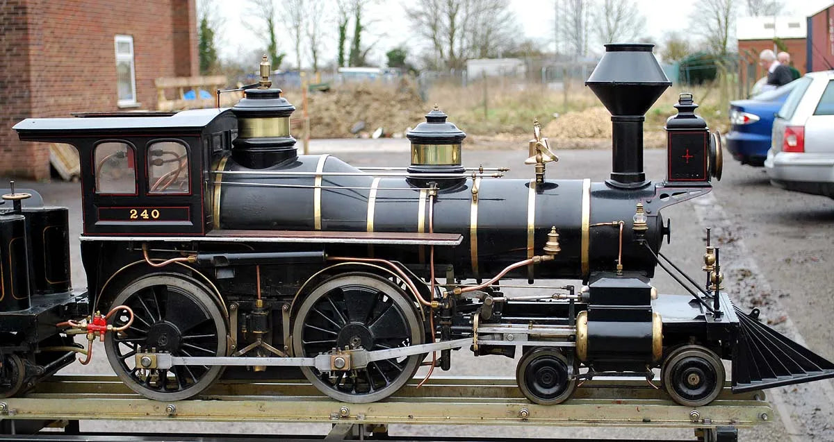 7 1/4 inch gauge NY&HRR 4-4-0