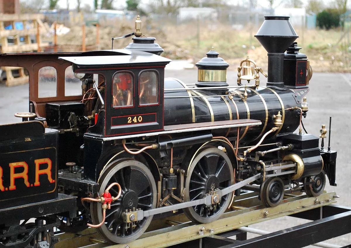7 1/4 inch gauge NY&HRR 4-4-0
