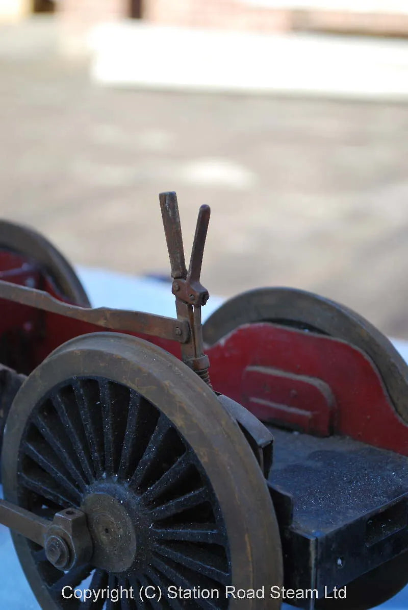 3 1/2 inch gauge part-built ancient 4-4-0