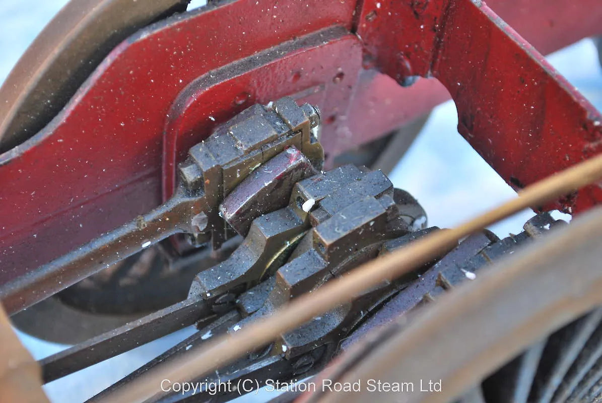 3 1/2 inch gauge part-built ancient 4-4-0