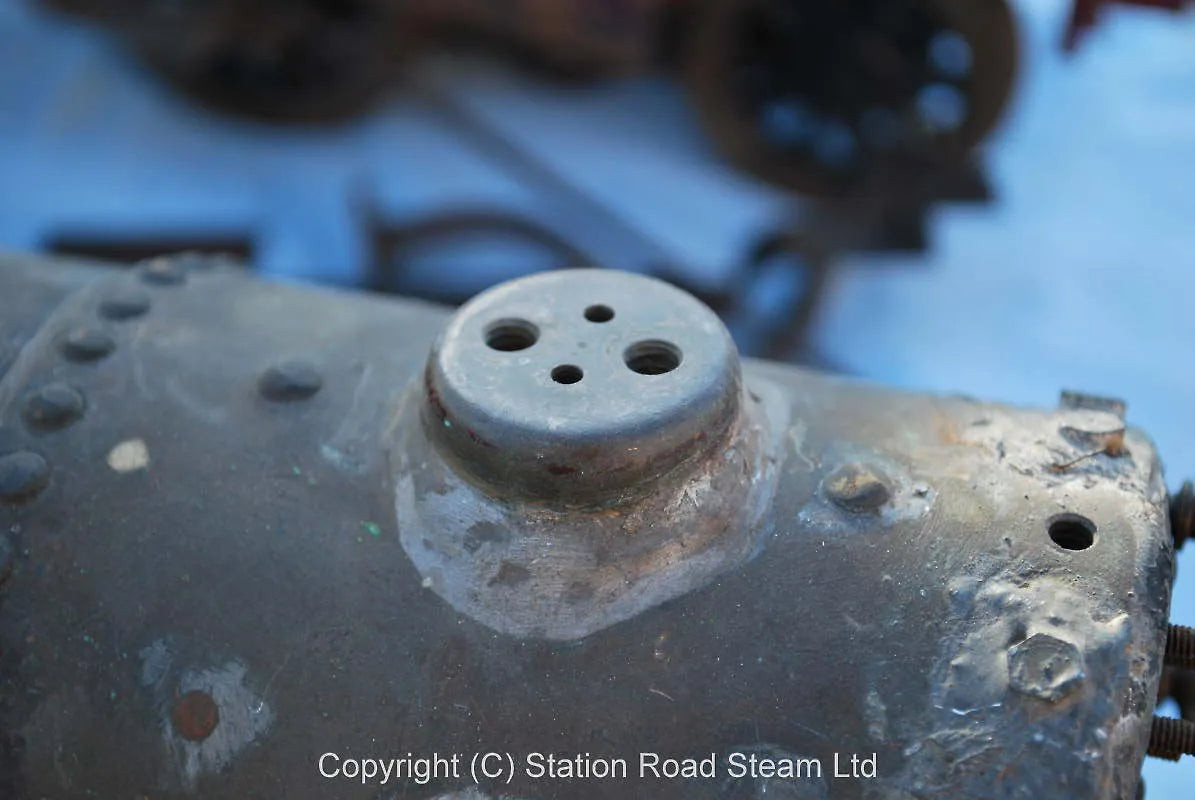3 1/2 inch gauge part-built ancient 4-4-0