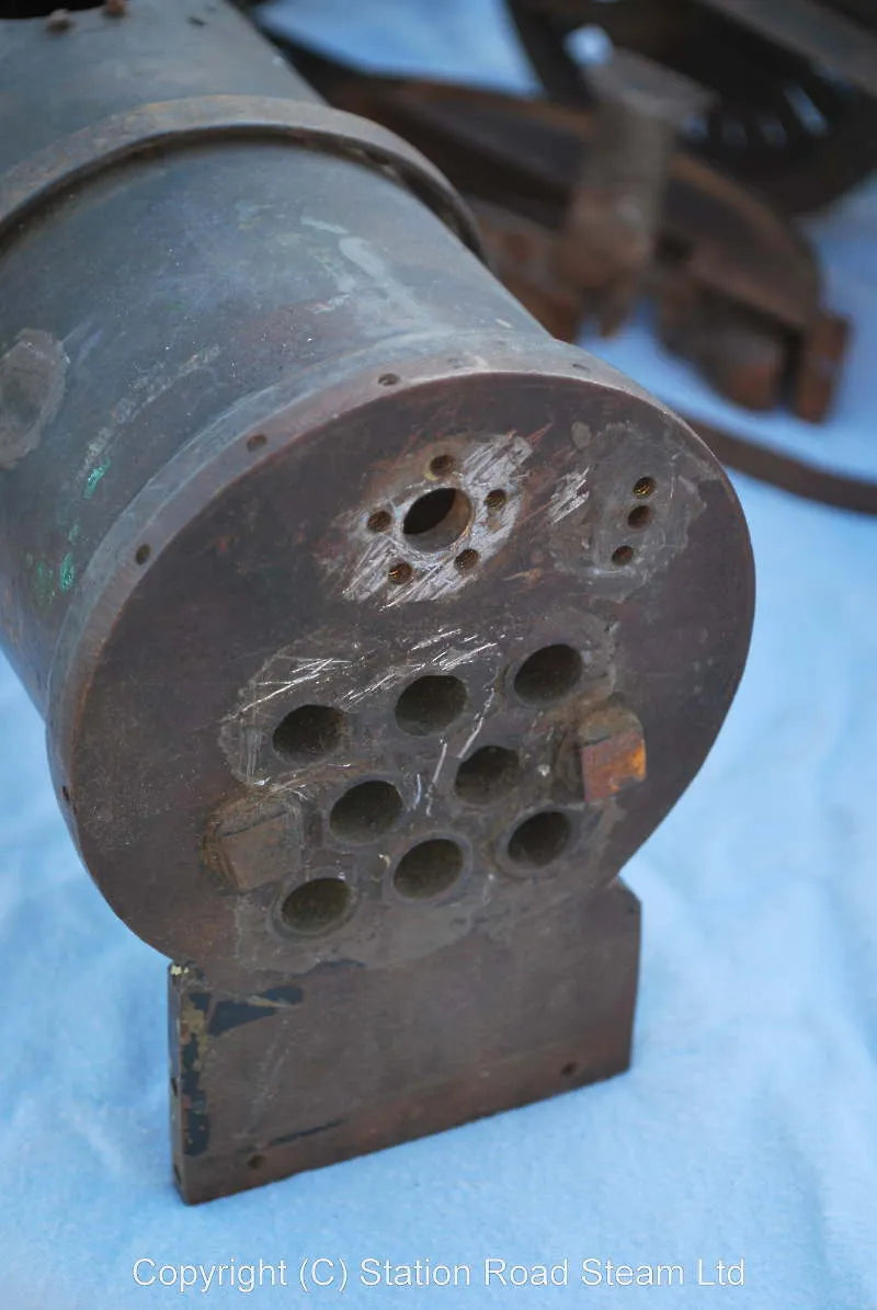 3 1/2 inch gauge part-built ancient 4-4-0