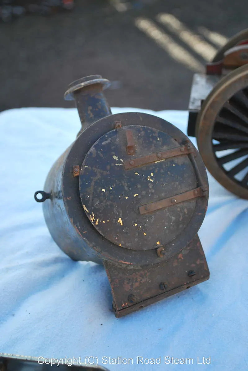 3 1/2 inch gauge part-built ancient 4-4-0