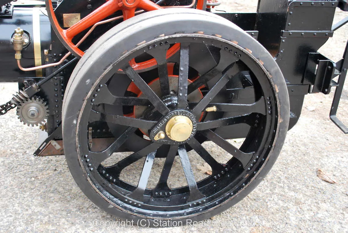 4 inch scale Burrell agricultural engine