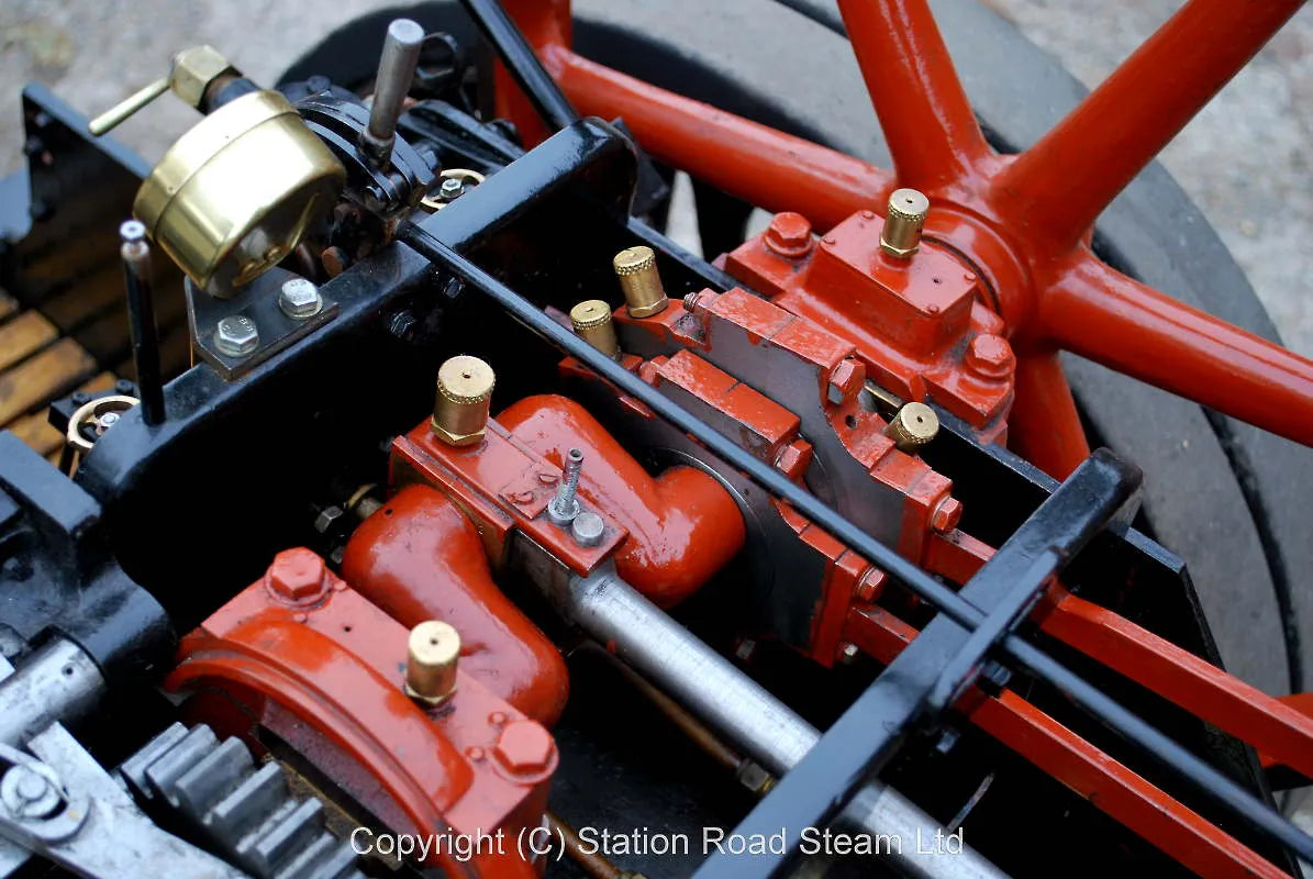 4 inch scale Burrell agricultural engine