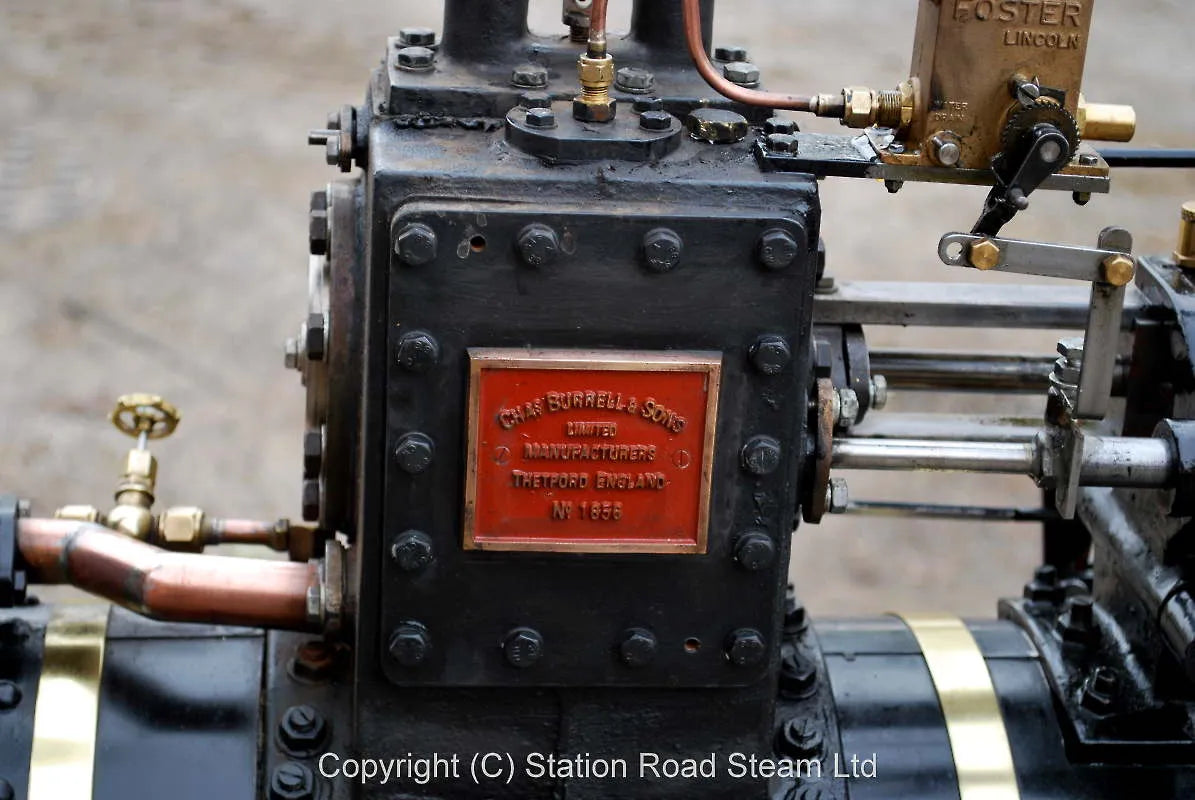 4 inch scale Burrell agricultural engine