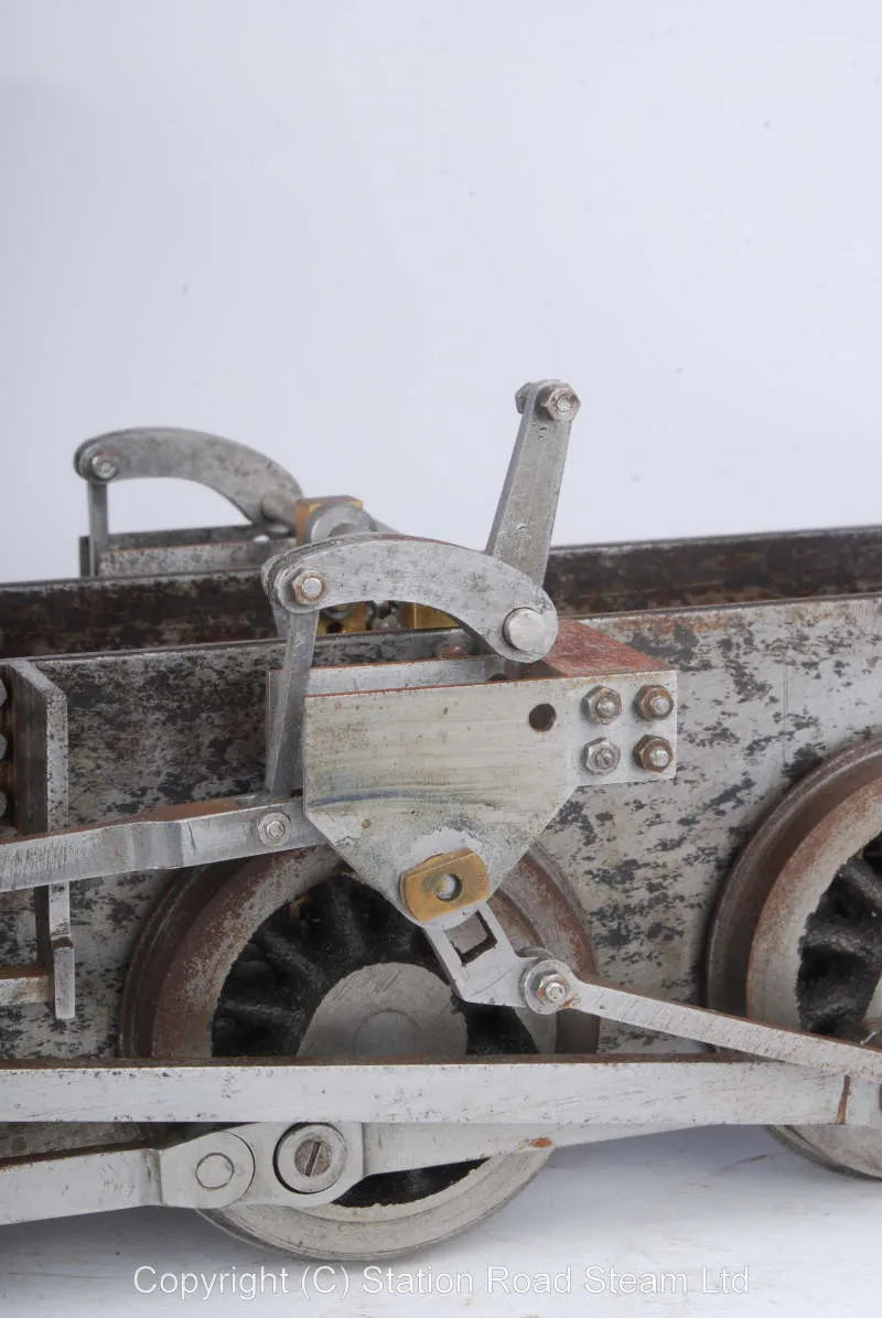 Part-built 2 1/2 inch gauge "Austere Ada" 2-8-0 with drawings