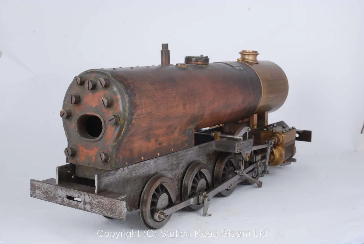 Part-built 2 1/2 inch gauge "Austere Ada" 2-8-0 with drawings