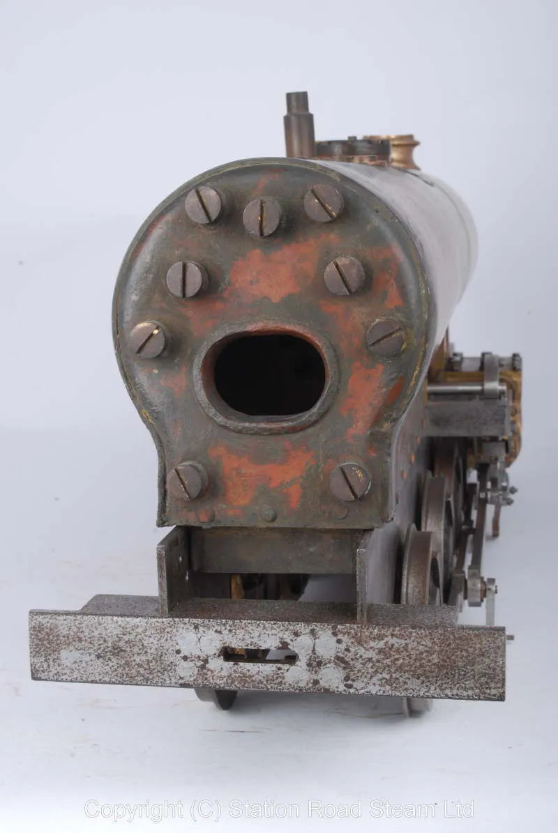 Part-built 2 1/2 inch gauge "Austere Ada" 2-8-0 with drawings