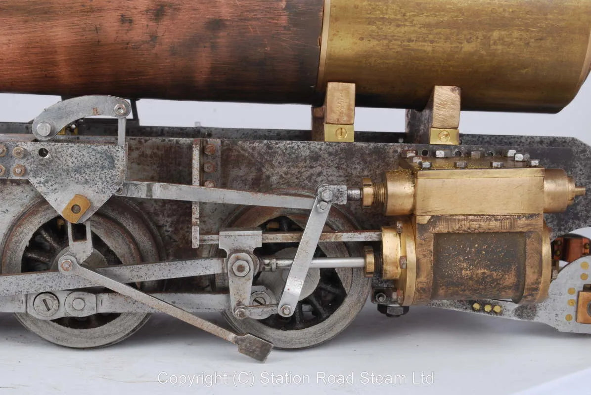 Part-built 2 1/2 inch gauge "Austere Ada" 2-8-0 with drawings