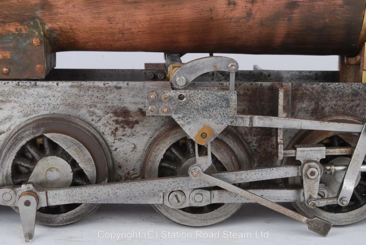Part-built 2 1/2 inch gauge "Austere Ada" 2-8-0 with drawings