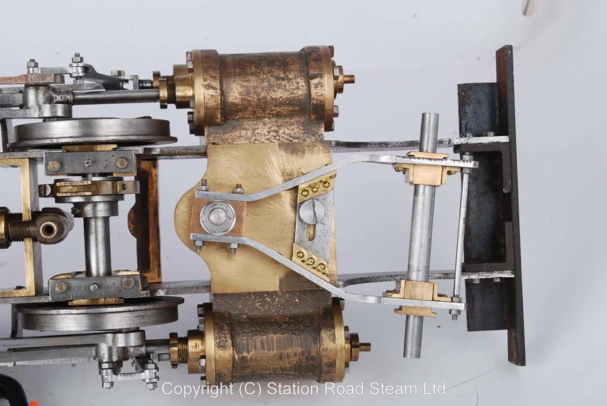 Part-built 2 1/2 inch gauge "Austere Ada" 2-8-0 with drawings